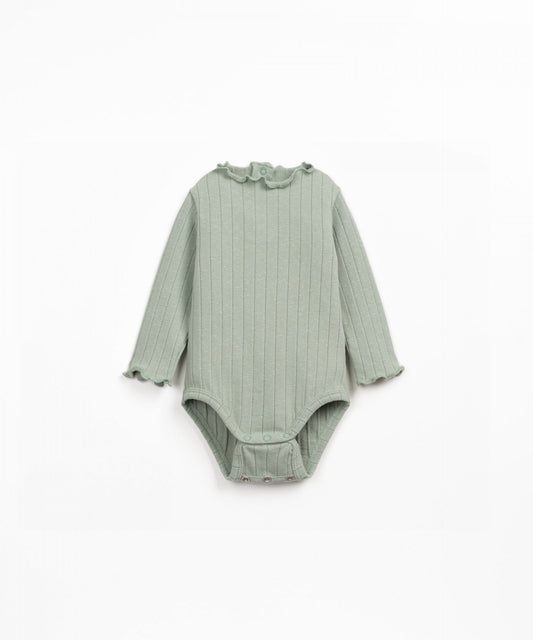 Rib Jersey Bodysuit || Light Green