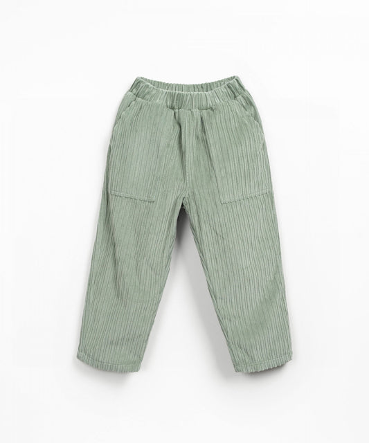 Corduroy Trousers || Light Green