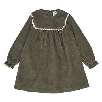 Corduroy Dress || Deep Green