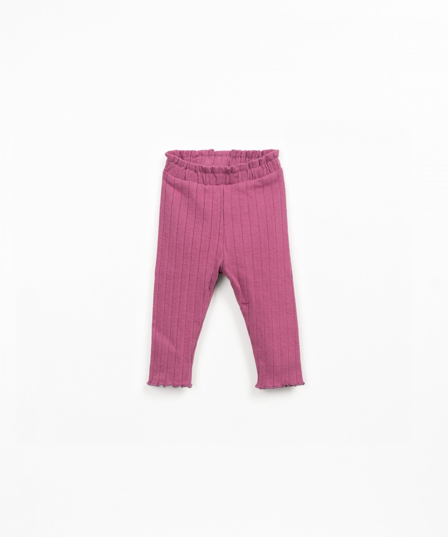 Cotton Tunic in Berry Print with Rib Leggings