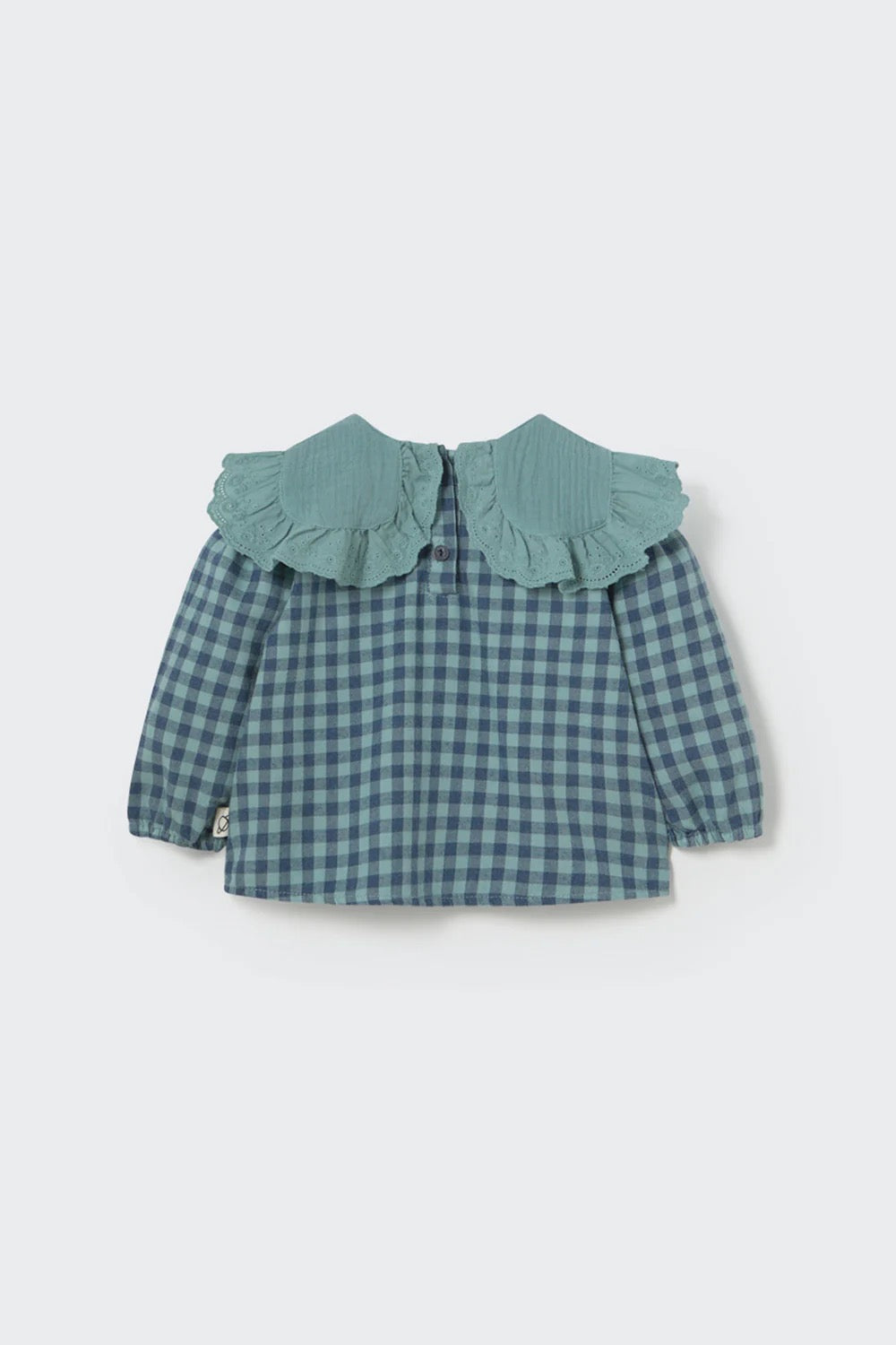 Baby Girl's Gingham Flannel Blouse