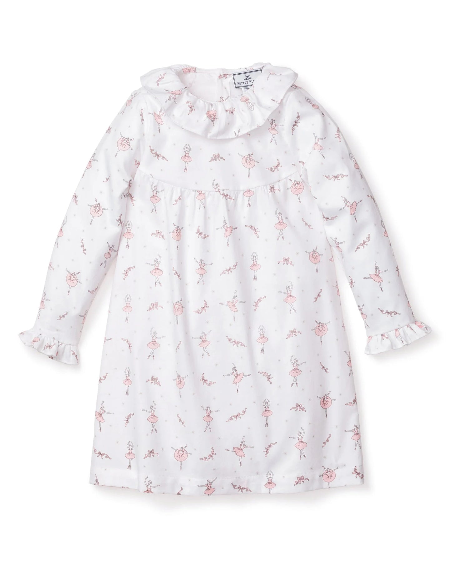 Petite Plume Girl's Twill Scarlett Nightgown || Sugar Plum Fairy