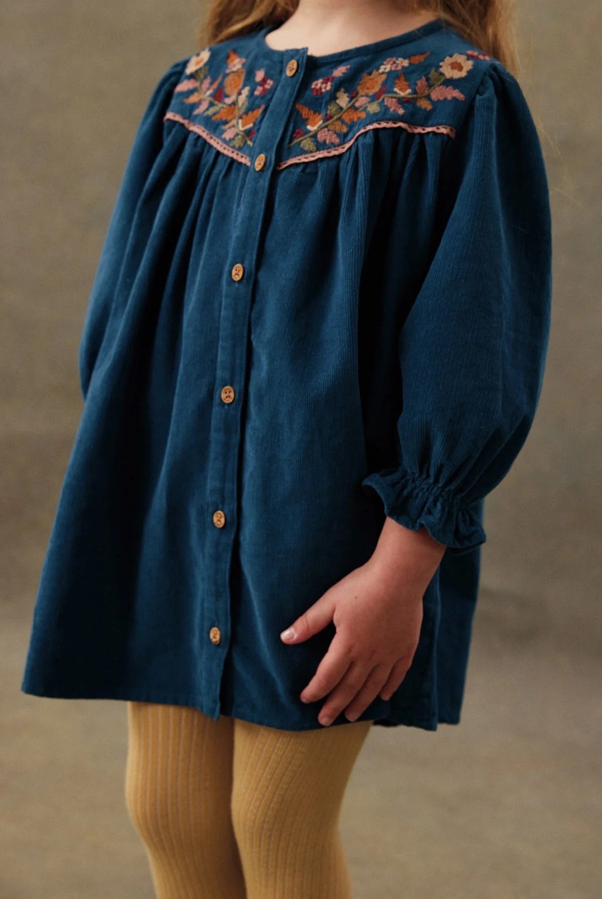 Floriane Dress || Deep Blue