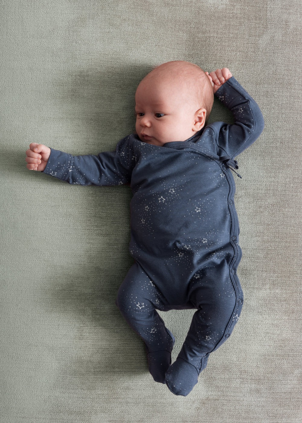 Baby Kimono Jumpsuit || Starry Night
