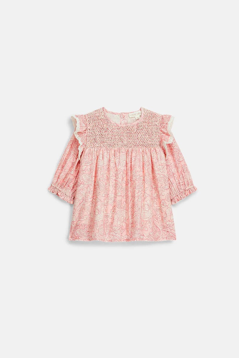 Saralou Dress || Pink Mountain Avens