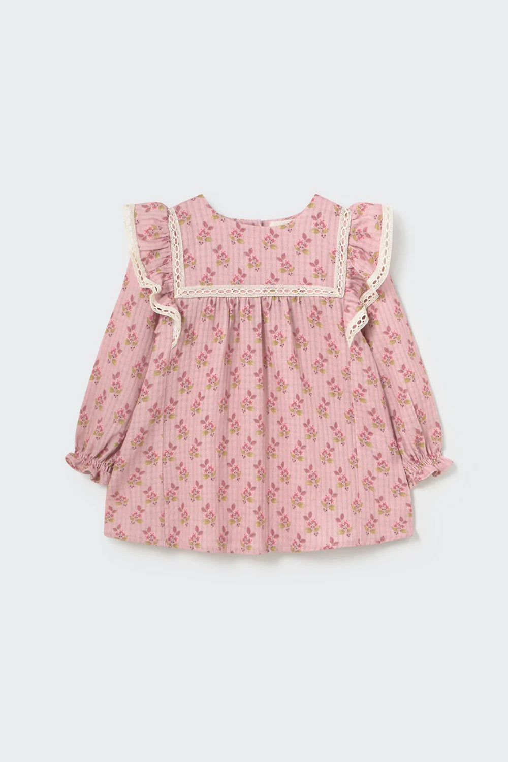 Baby Girls Floral Dress || Pink Bloom