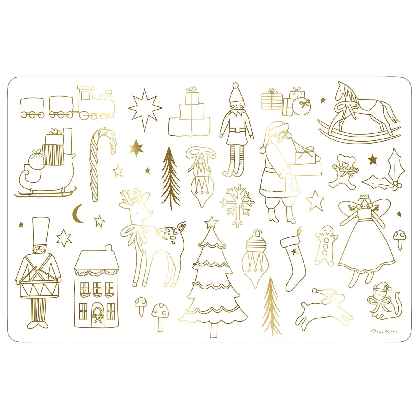Christmas Coloring Placemats (x8)