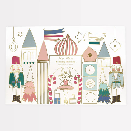 Nutcracker Coloring Placemats (x8)