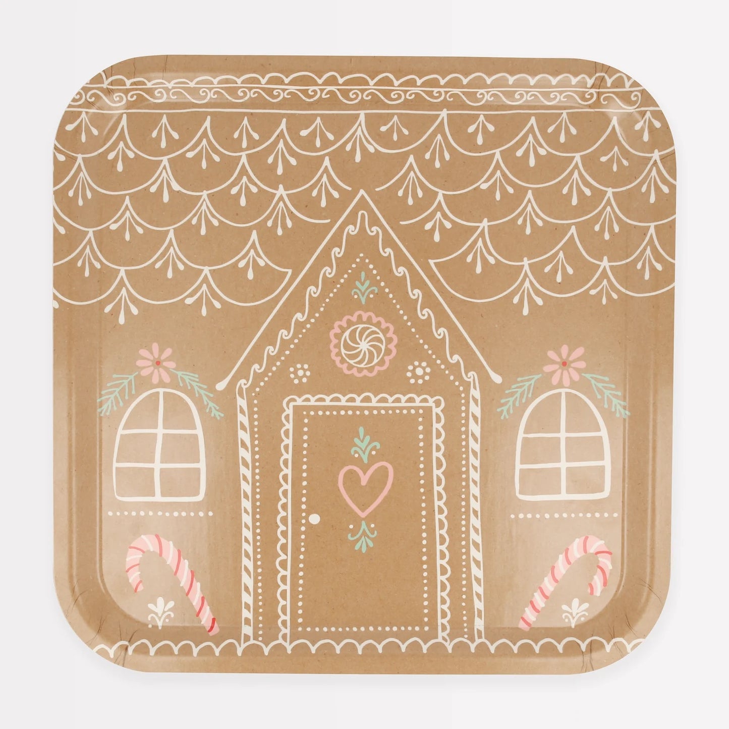 Gingerbread House Plate