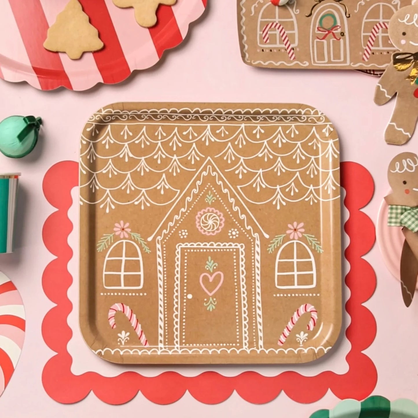 Gingerbread House Plate