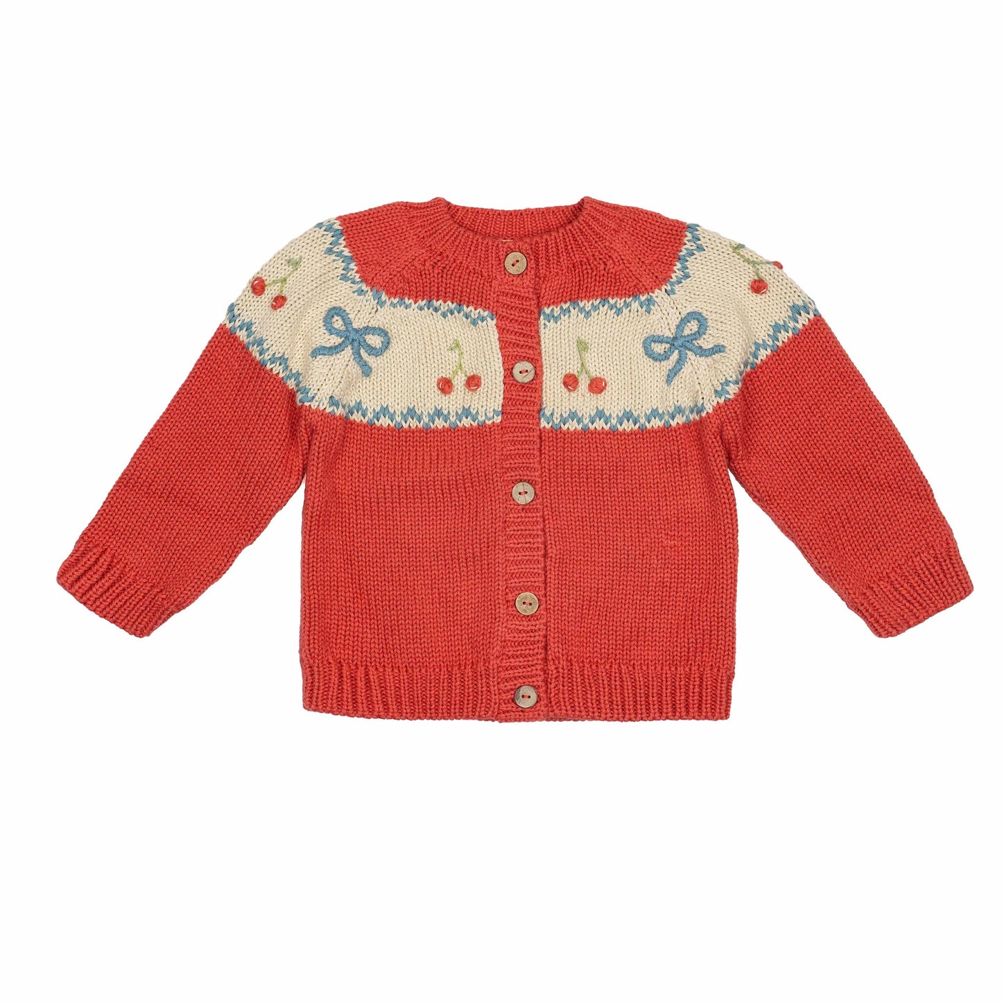 Wild Wawa- Sweetheart Cardigan || Cherry Red