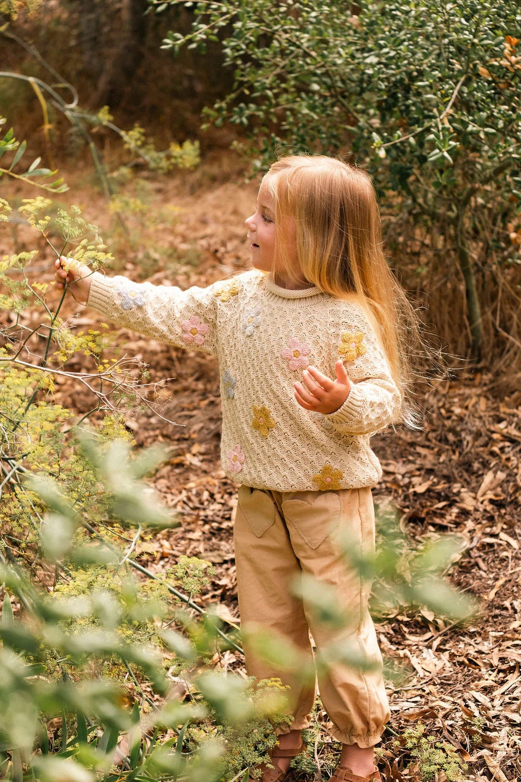 Wild Wawa Jardin Sweater || Multicolor