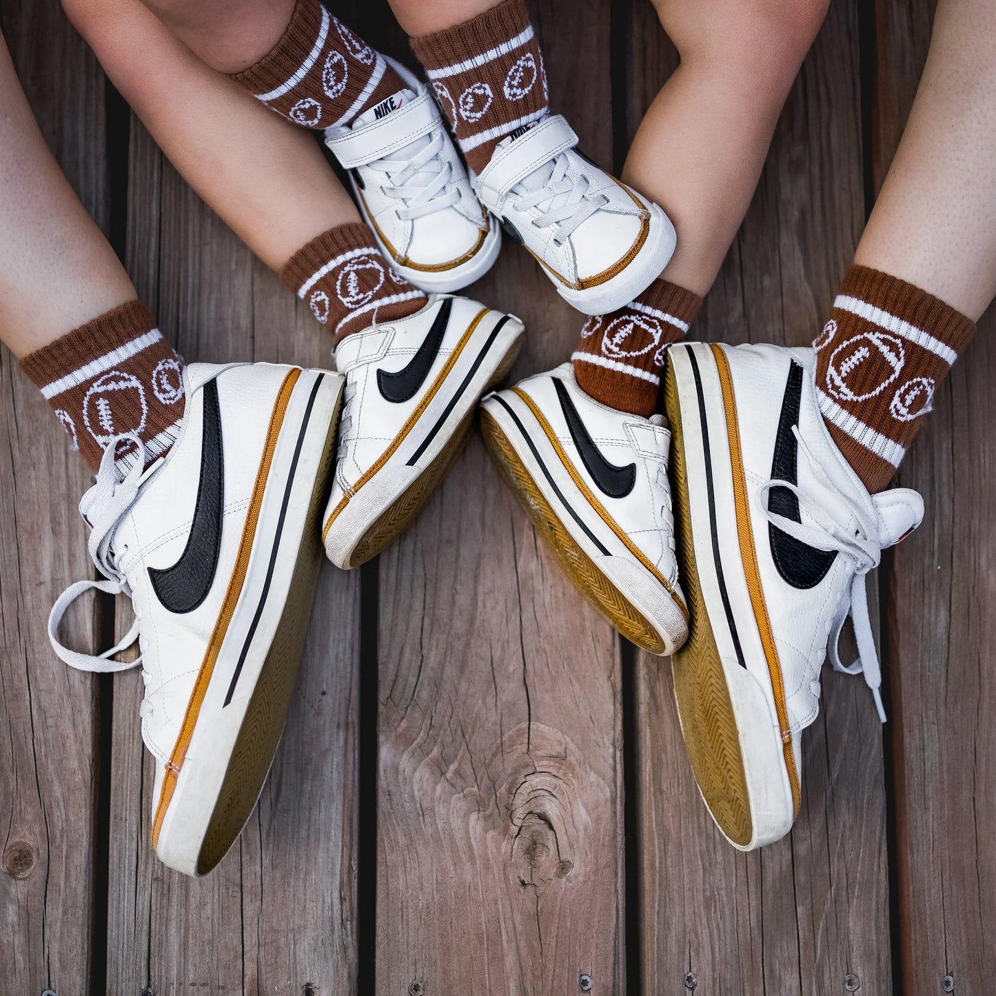 KICKIN' IT UP SOCKS TOUCHDOWN