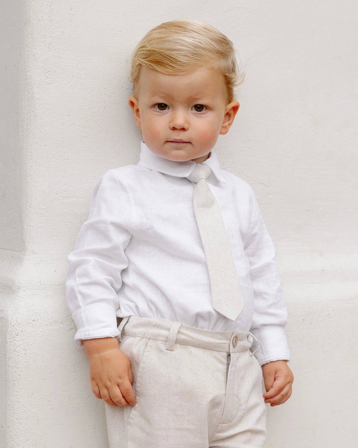 Skinny Tie || Linen