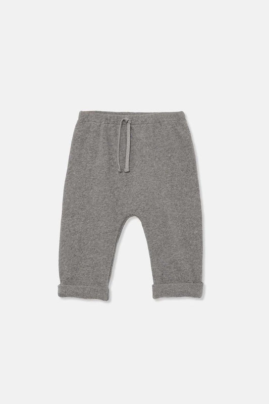 SOFT KNIT BABY PANTS GREY