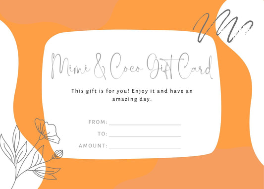 Mimi and Coco Gift Card