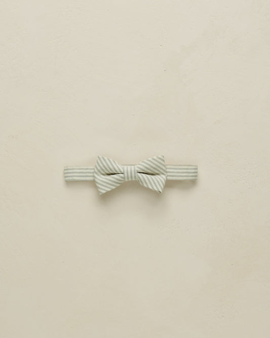 Bow Tie || Sage Stripe