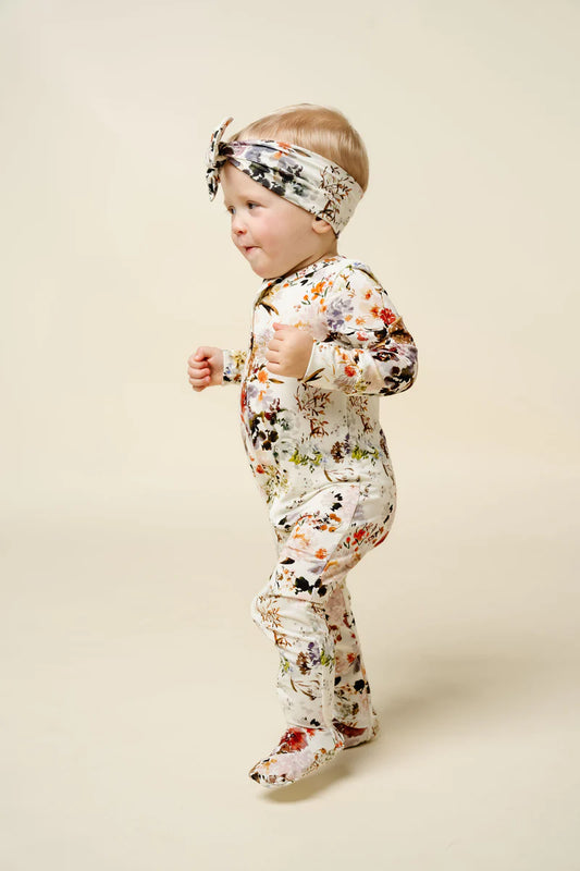 Nellie Zipper Footie