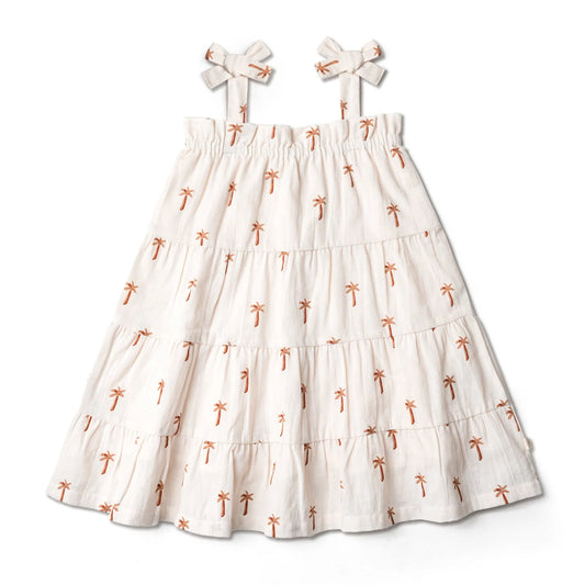 Organic Tiered Dress || Palm