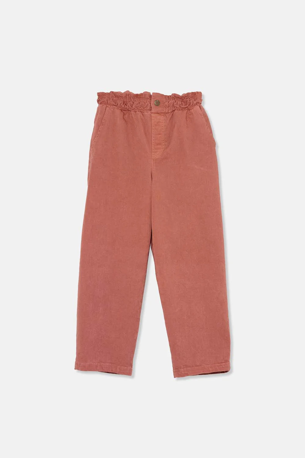 BRUSHED TWILL PANTS
