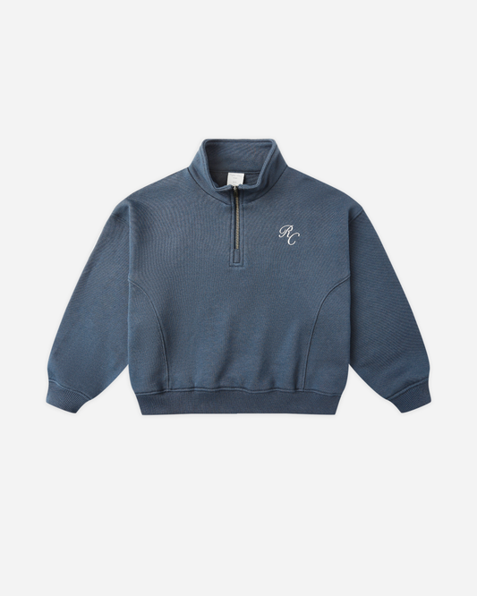 Half Zip Sweatshirt & Hailey Sweatpant Set|| Navy