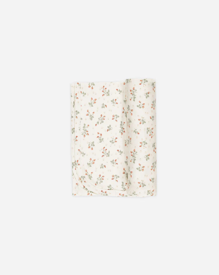 Bamboo Swaddle || Strawberries