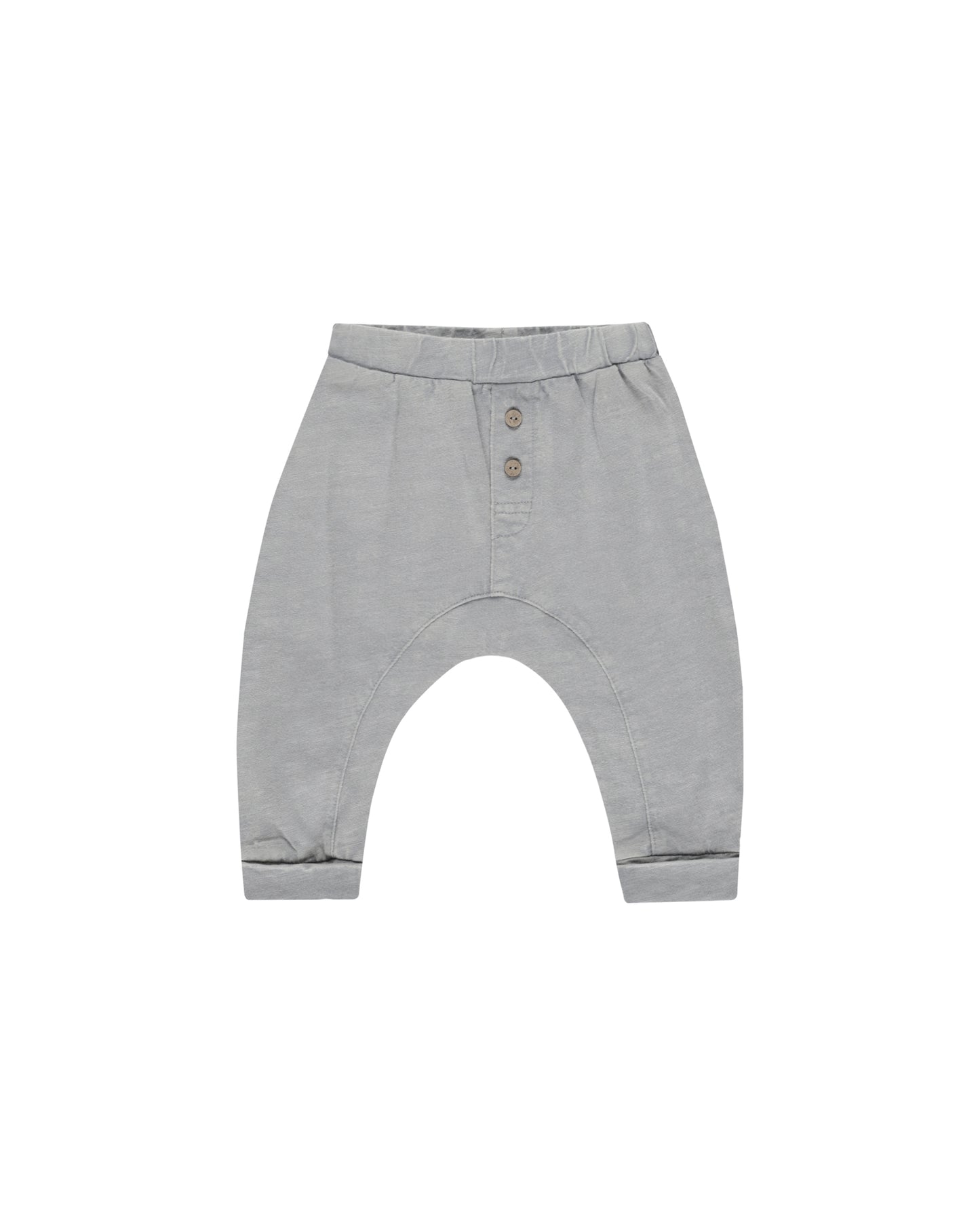 BABY CRU PANT DUSTY BLUE