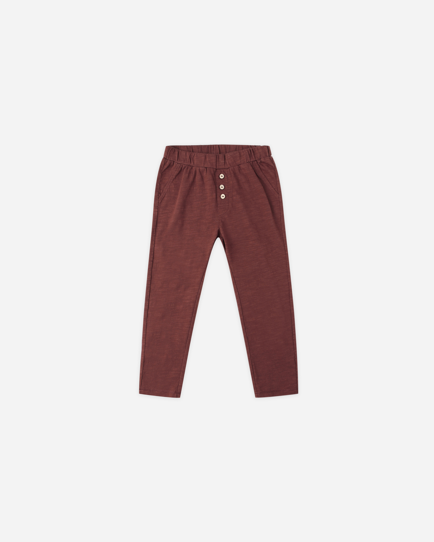 Cru Pant & Oversized Crew Set || Burgundy