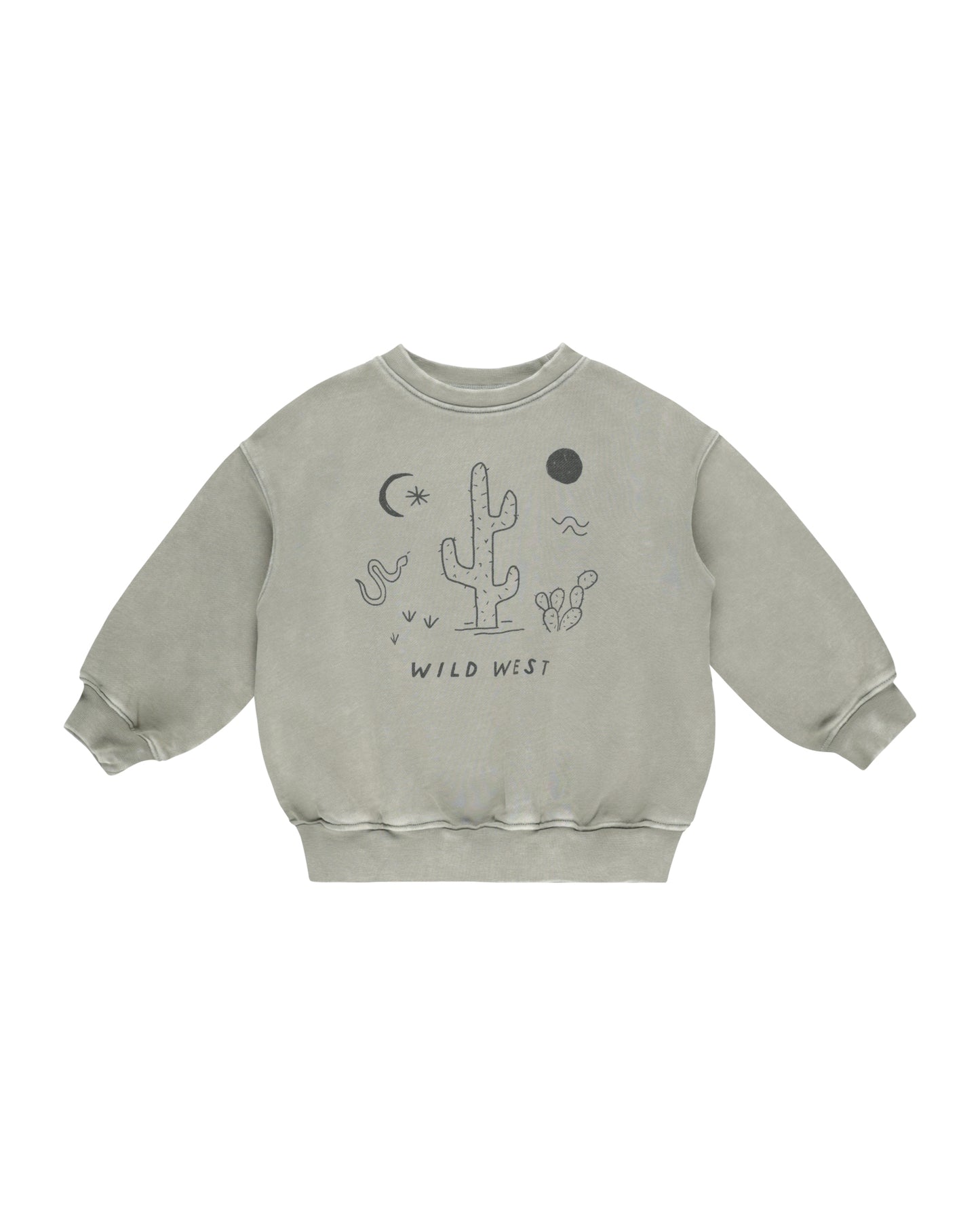 Relaxed Sweatshirt Wild West