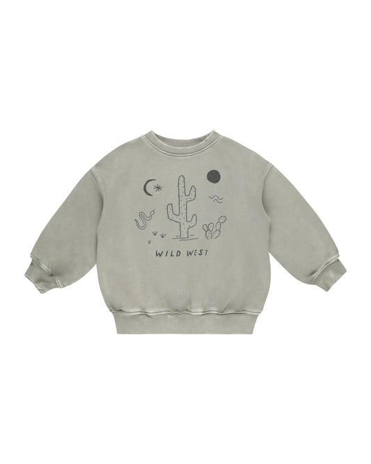 Relaxed Sweatshirt Wild West