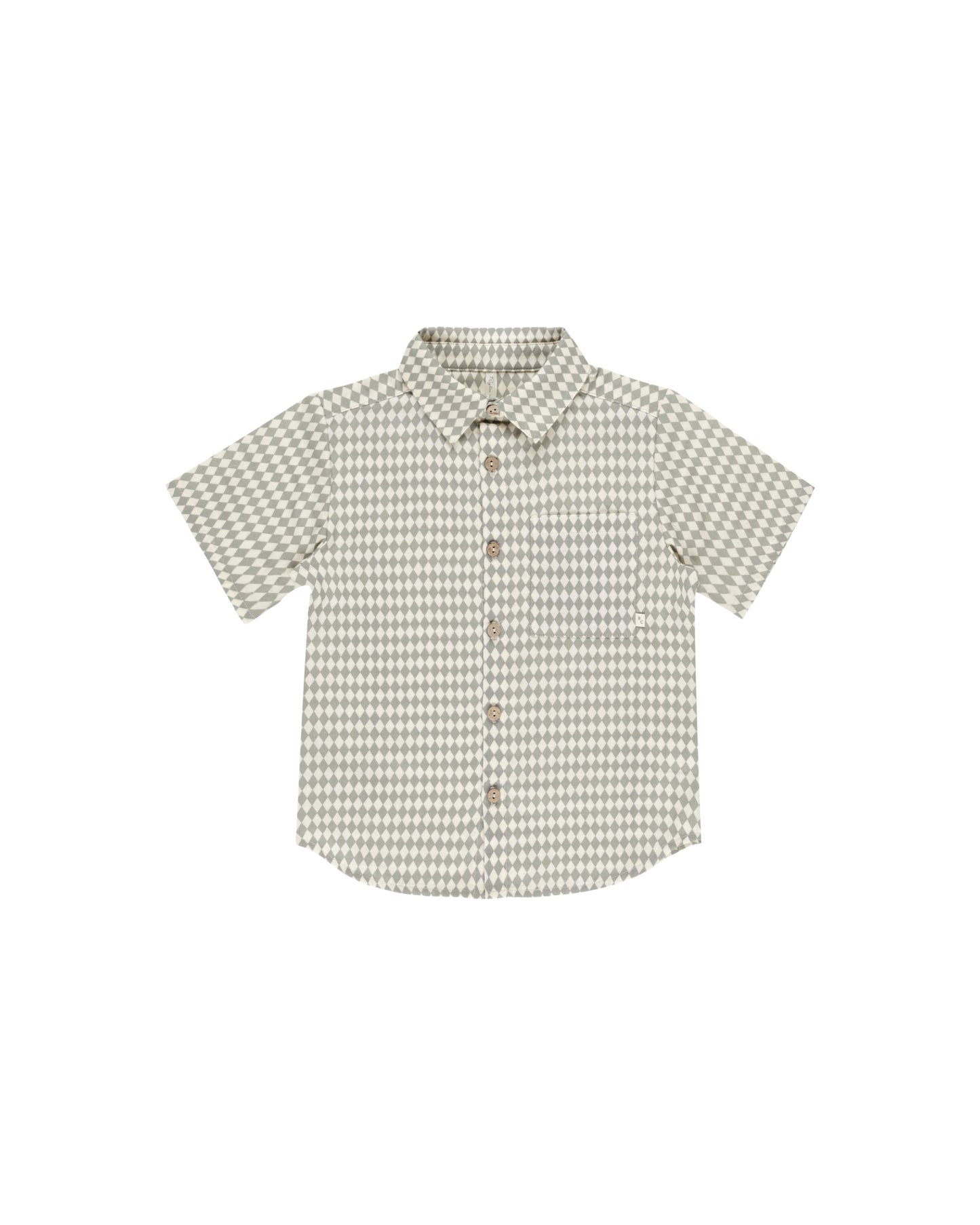 Collared Short Sleeve Shirt Laurel Diamond