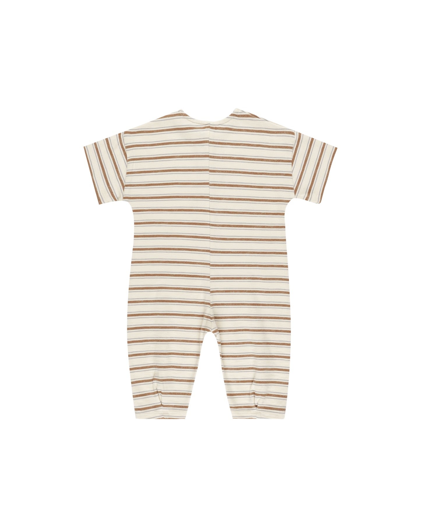 HAYES JUMPSUIT SADDLE STRIPE