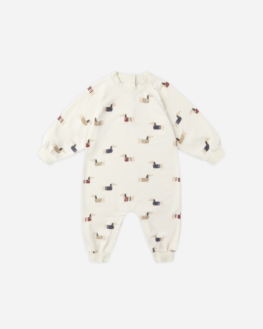 Raglan Jumpsuit || Dachshund