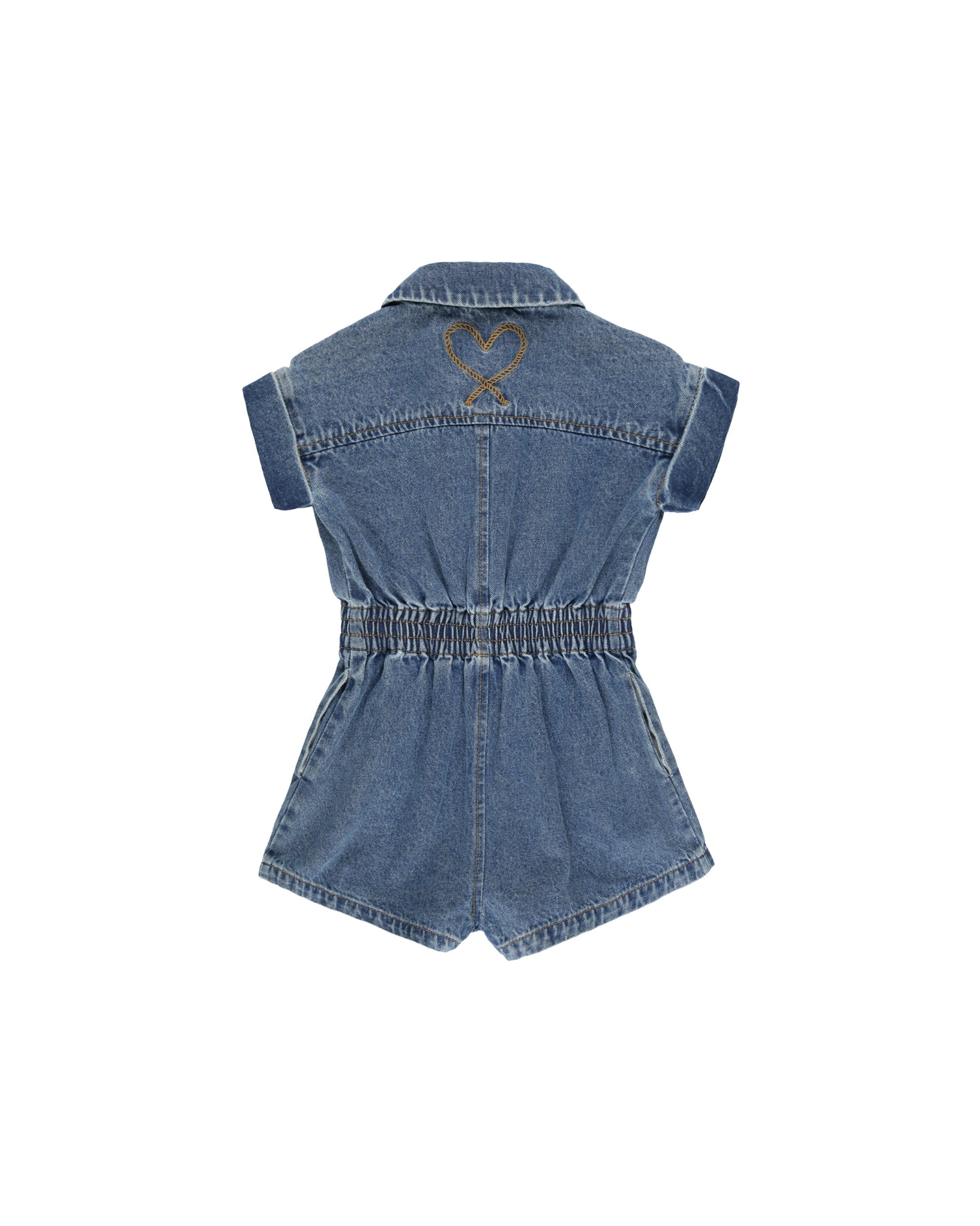 UTILITY ROMPER INDIGO