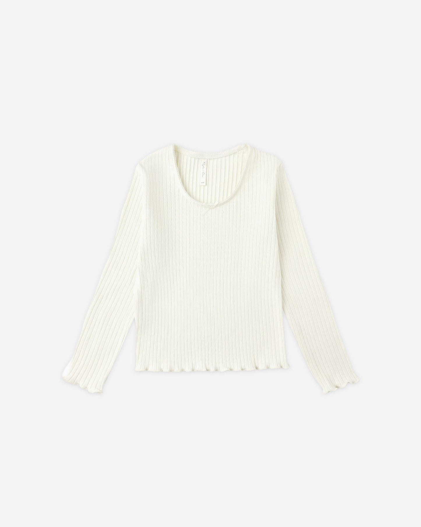 Ribbed Long Sleeve Shirt