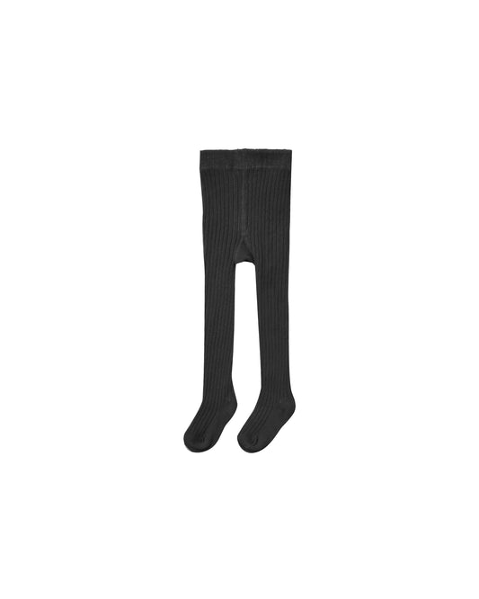 Ribbed Tights Black