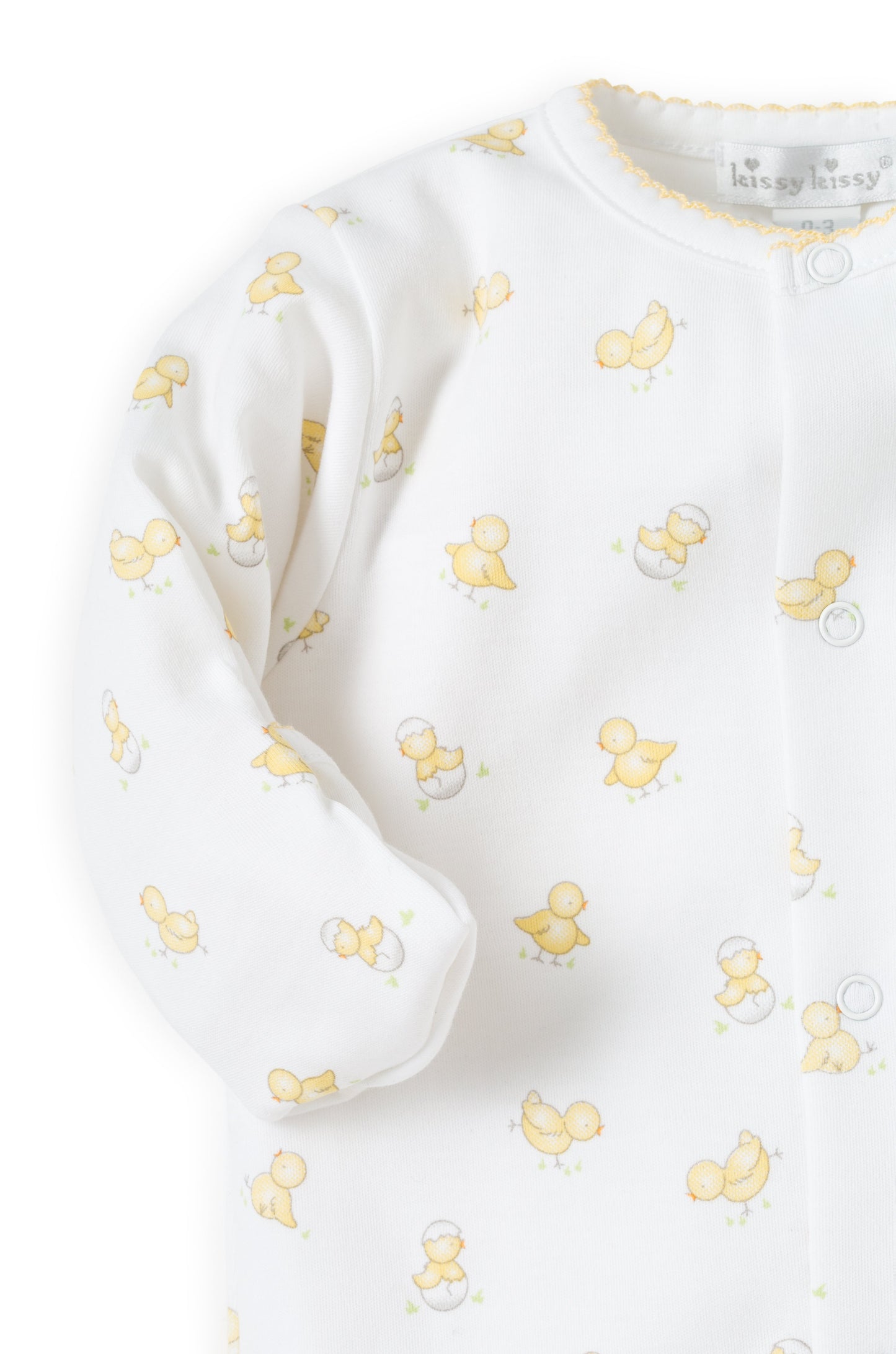 Kissy Kissy Footie in Hatchlings Print