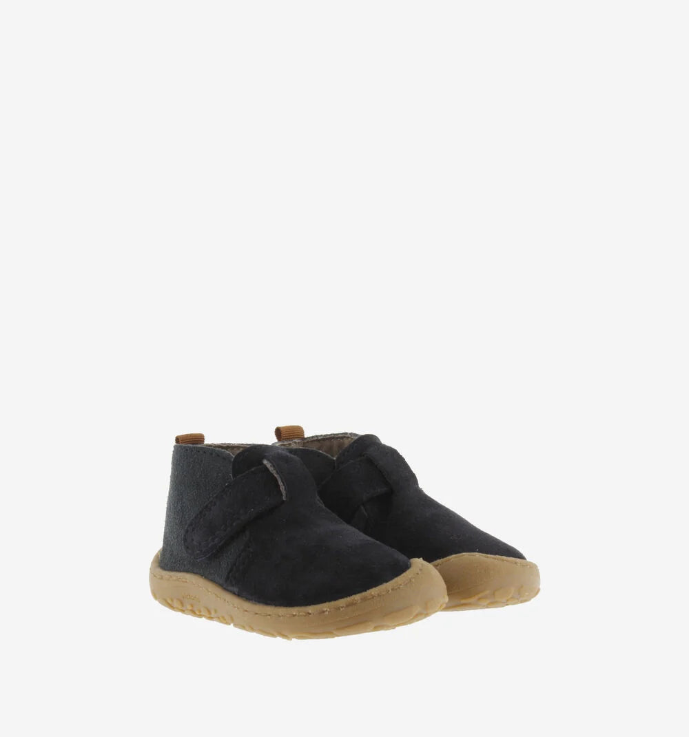 SUEDE BOOT IN MARINO