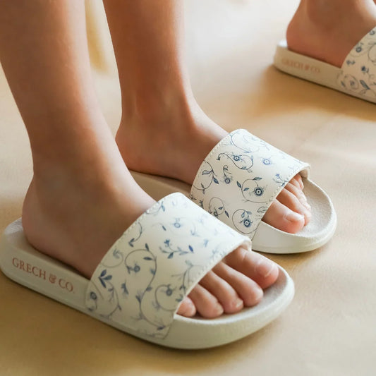 Slide Sandal || Scandi Floral
