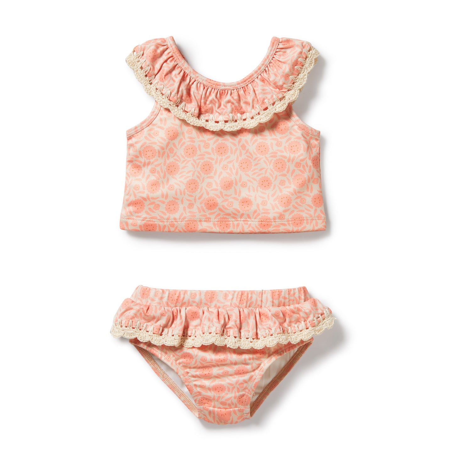 Two Piece Swimsuit || Floral