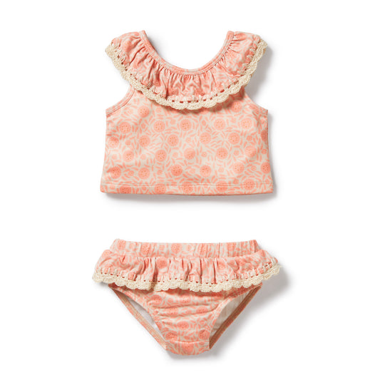 Two Piece Swimsuit || Floral