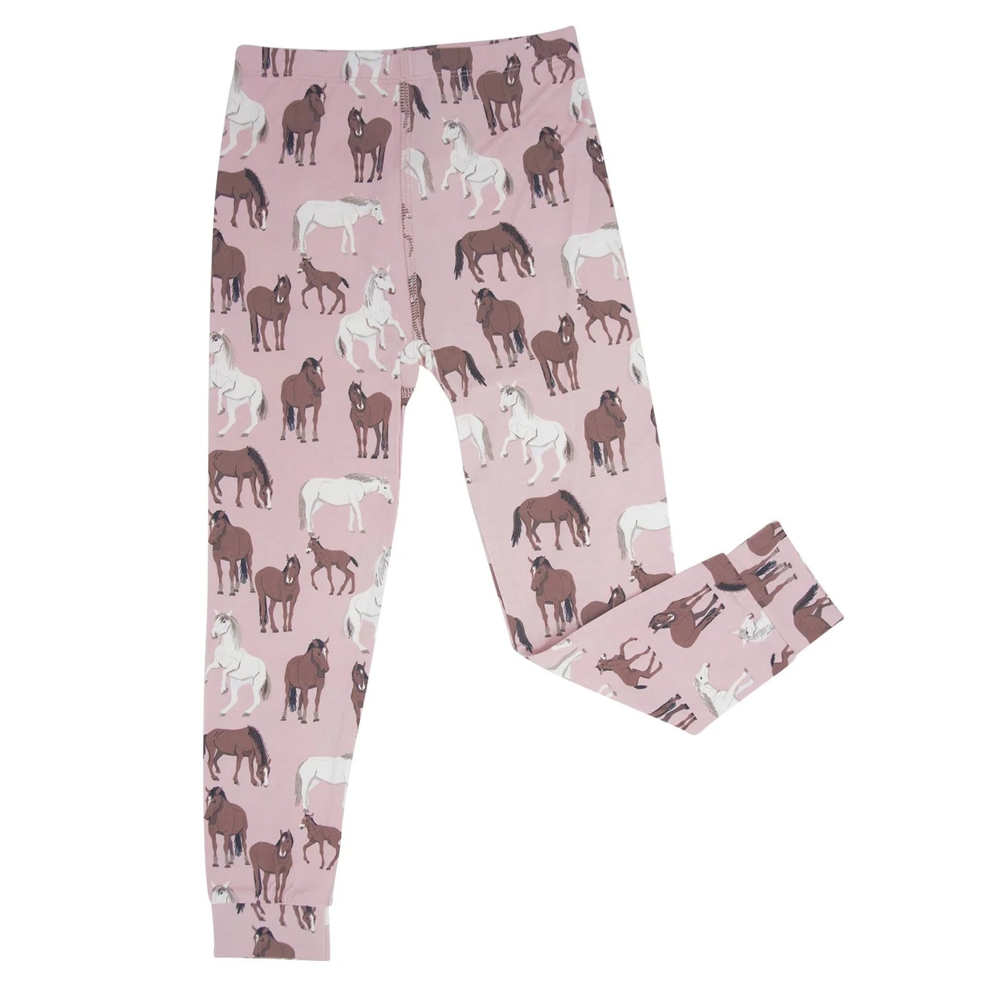 Bamboo Big Kid Pajamas || Wild Horses