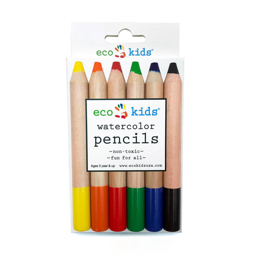 Watercolor pencils - With jumbo pencil sharpener