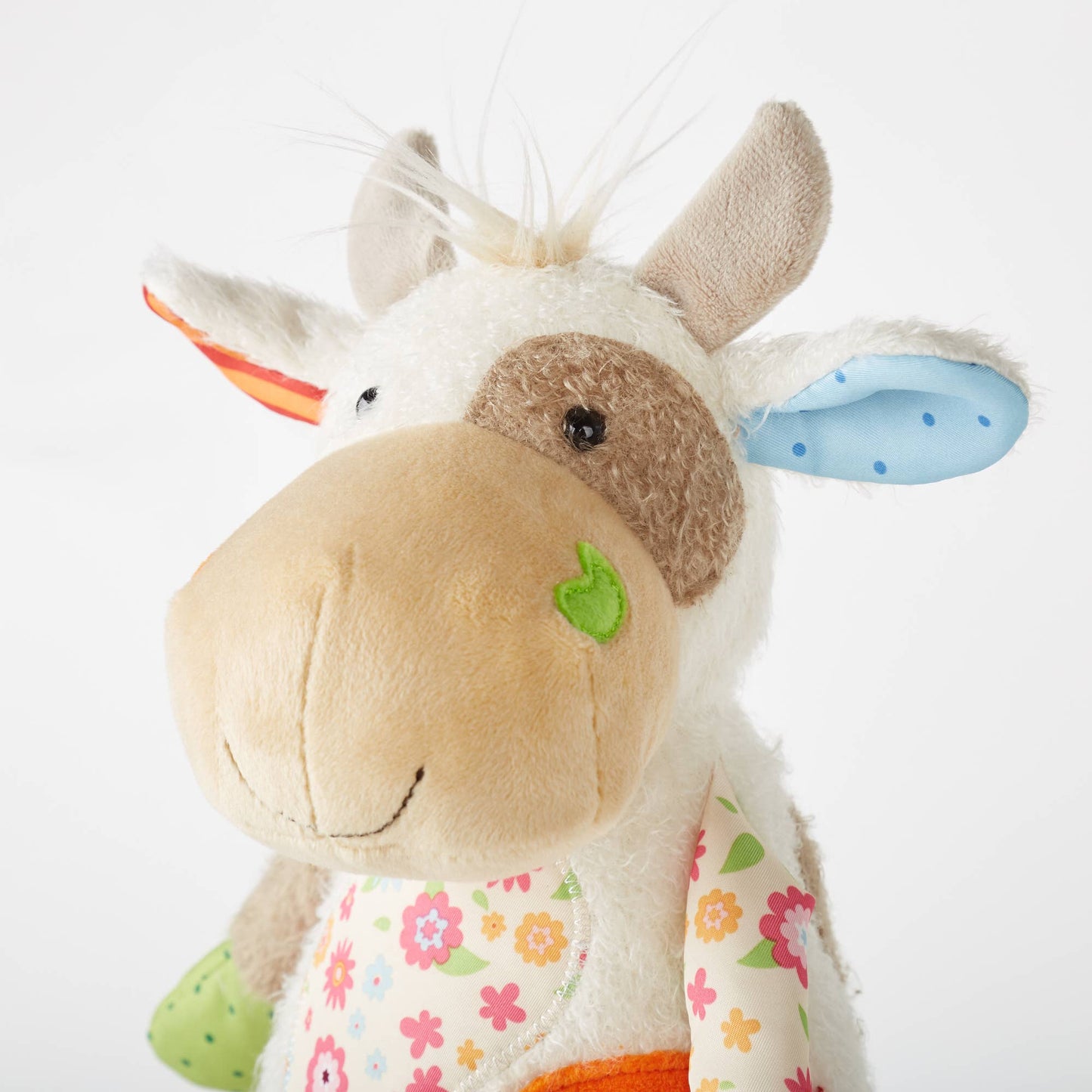 Patchwork Cow Plush Toy