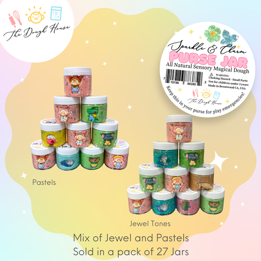 Sparkle and Charm Purse Jar 3 oz.