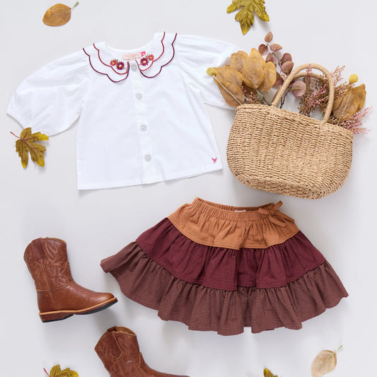 Girls Allie Skirt & Darcy Top Set