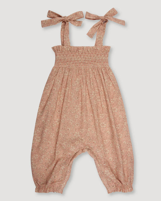 Audrey Baby Romper || Garden Flowers
