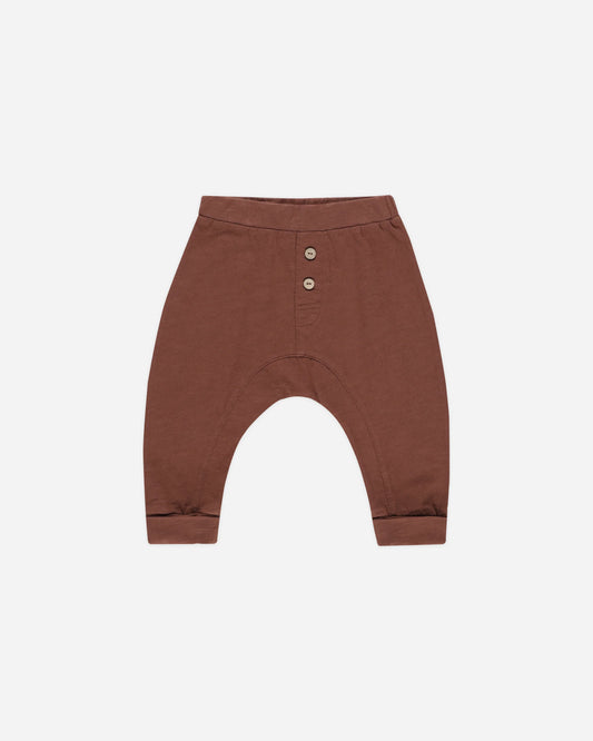 BABY CRU PANT BRICK