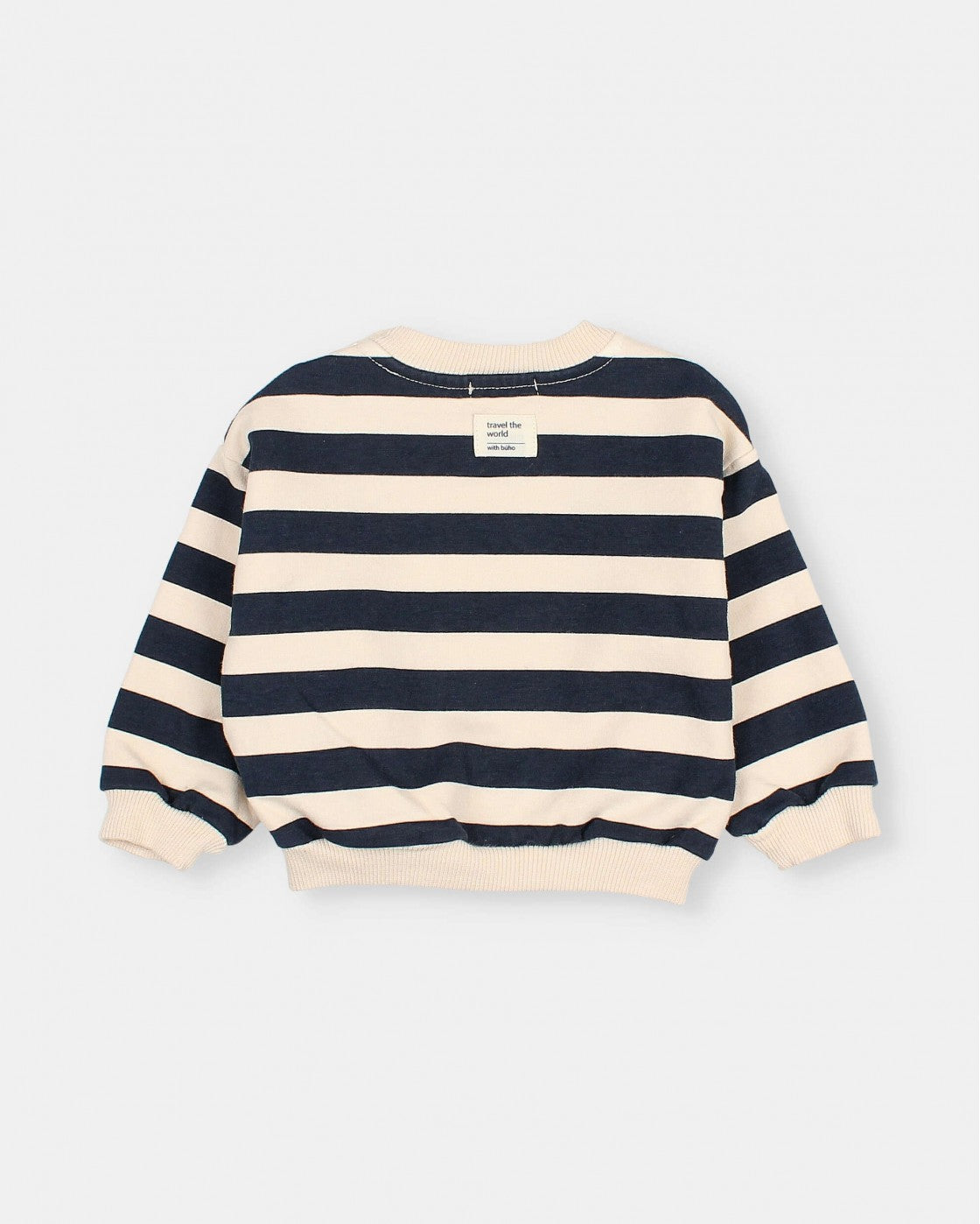 BB Stripes Sweatshirt Ivory