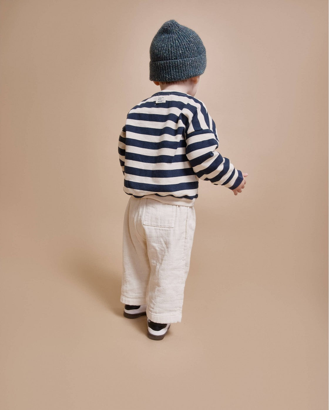 BB Stripes Sweatshirt Ivory
